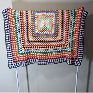 Granny Square Afghan Handmade